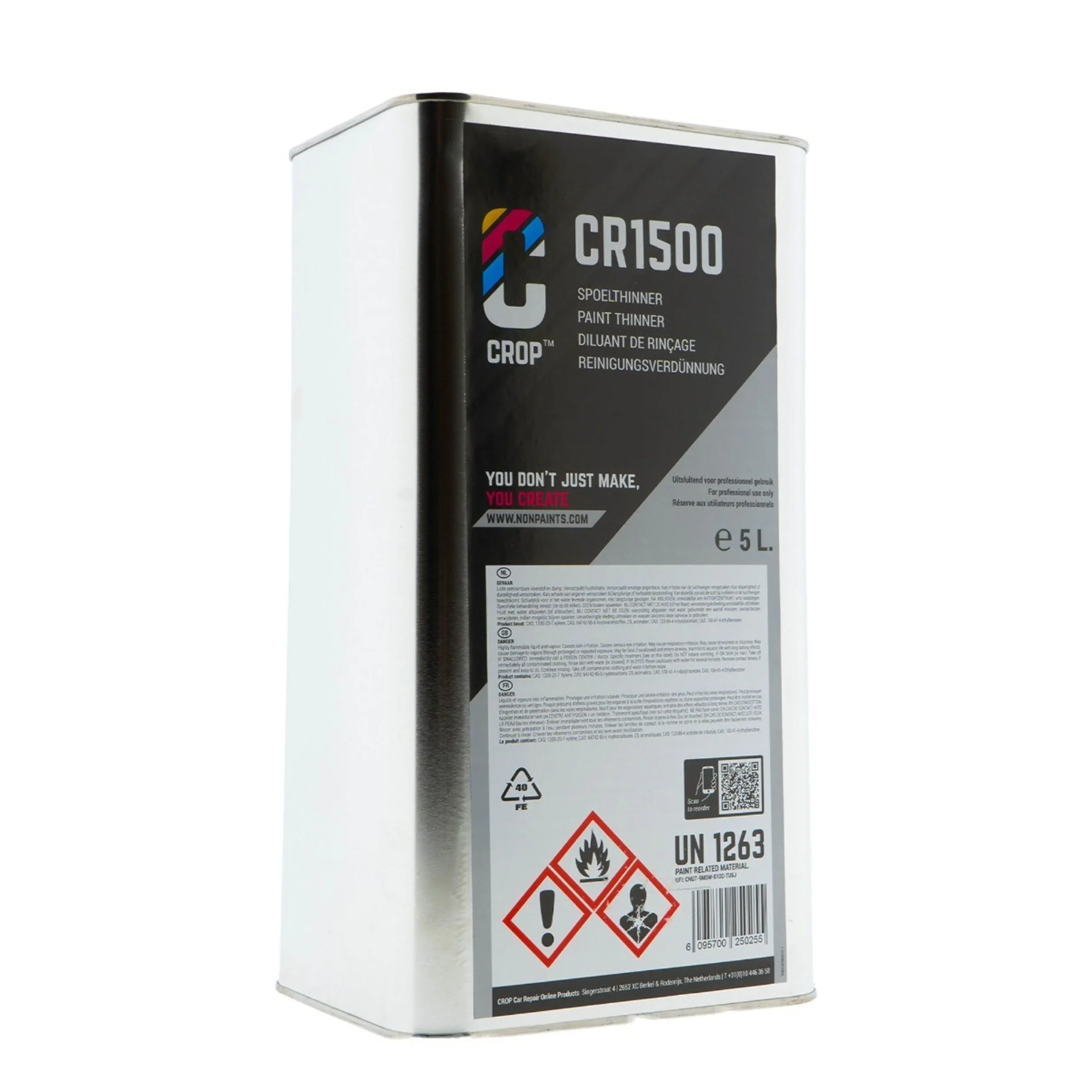 CR1500 Diluyente de lavado - Bidón de 5 litros