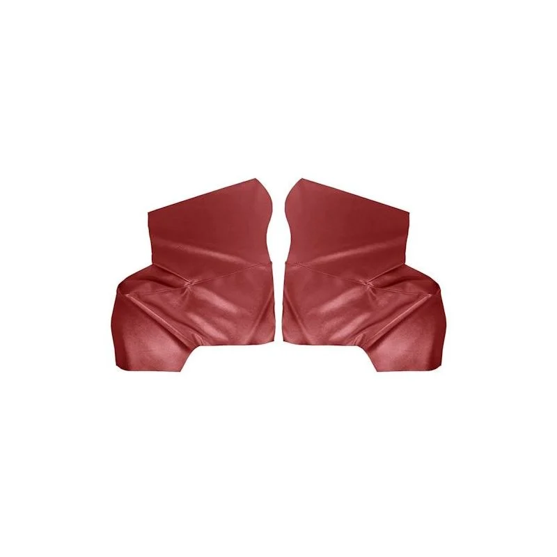 Cubiertas laterales traseras - (Pony) - Convertible - Rojo claro 65-68