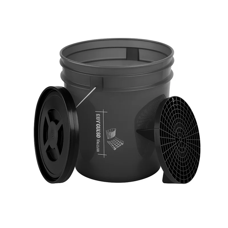 Cubo de lavado profesional + GritGuard + Tapa 20L