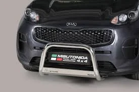 Defensa Delantera Acero Inox Kia Sportage 16> Diametro 63 Homologada Misutonida