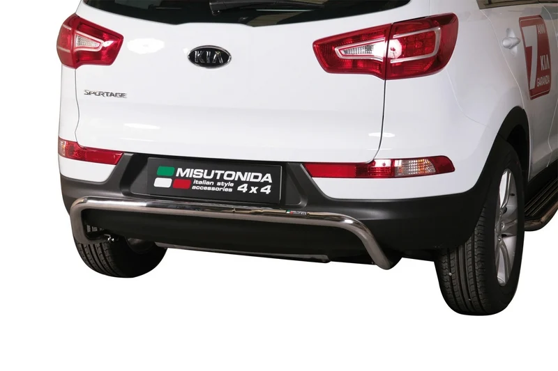 Defensa Trasera Acero Inox Diametro 50 Kia Sportage 10>