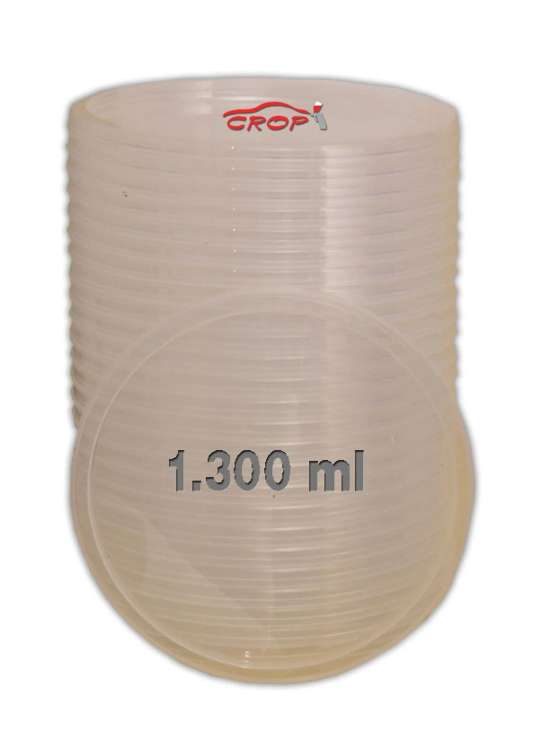 FINIXA Tapas para vasos mezcladores 1300ml - 50 unidades