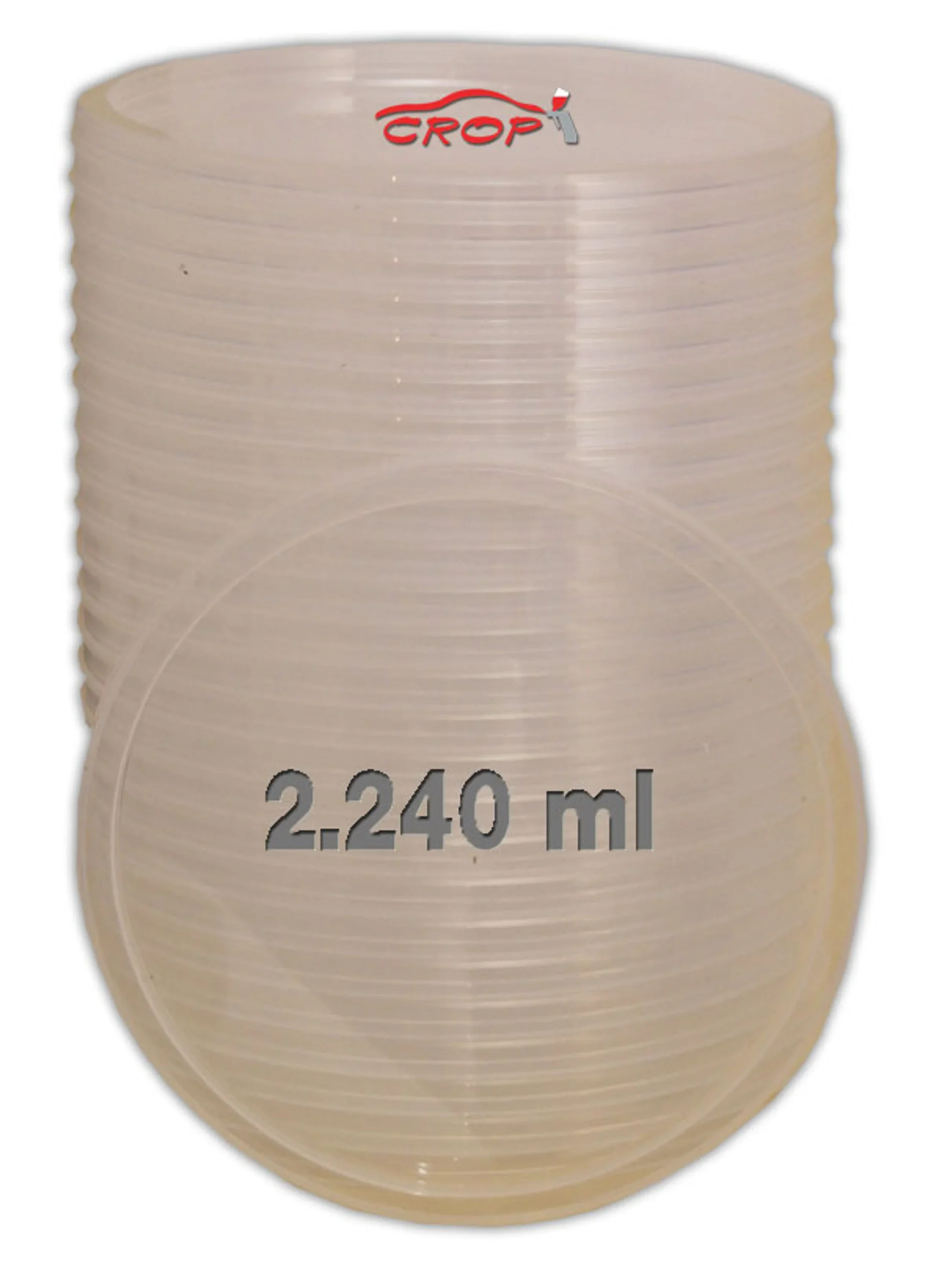 FINIXA Tapas para Vasos mezcladores 2240ml - 50 unidades