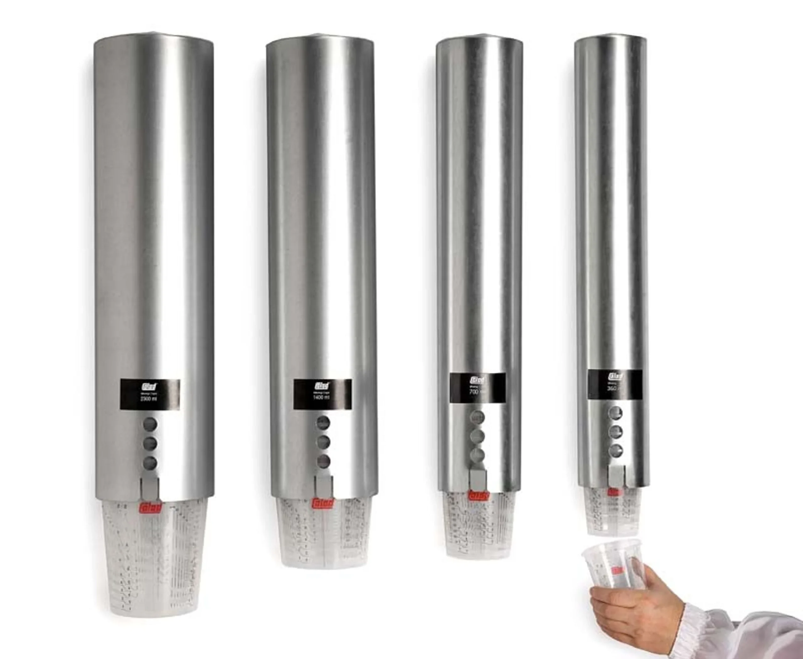 COLAD Dispensador de pared para vasos mezcladores