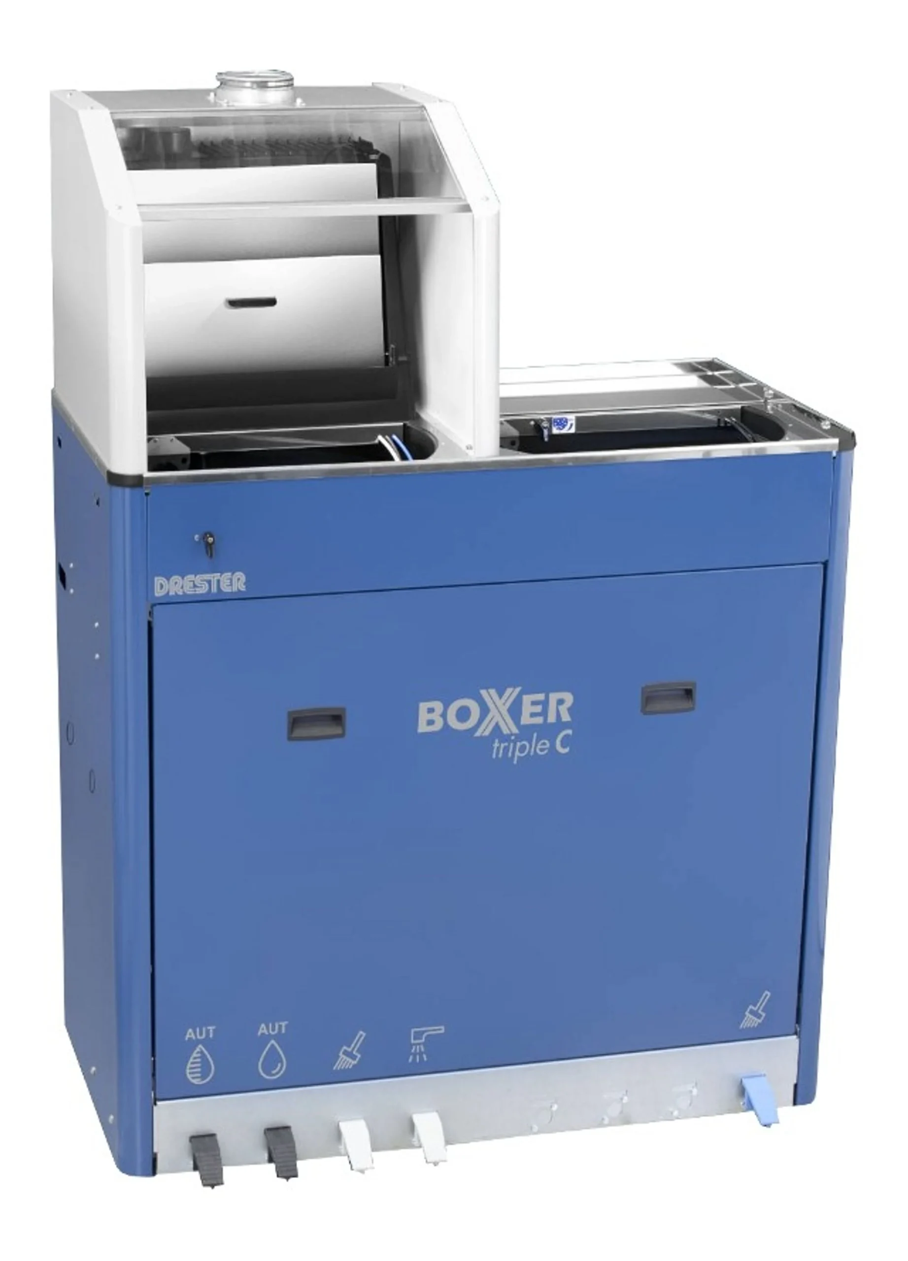 DRESTER Boxer DB33C Limpiador de Pistolas 3 en 1 *Drenado y Solventado por Agua*