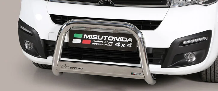 Defensa Delantera Acero Inox Citroën Berlingo 15> Diametro 63 Homologada Misutonida