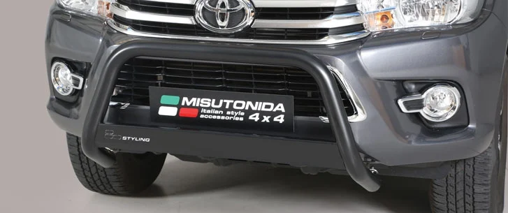Defensa Delantera Acero Inox Toyota Hi Lux 16> Diametro 63 Homologada Misutonida