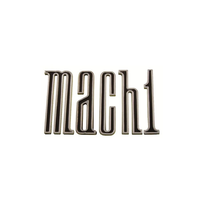 Emblema del portón trasero del Mach 1 70