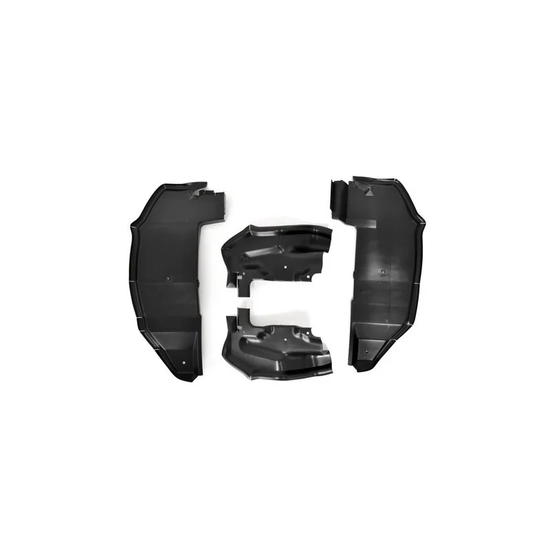 Protectores antisalpicaduras delanteros, conjunto formando el paso de rueda 71-73