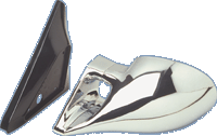 Espejos Deportivos K3-Look Mirror Set Manual Chrome