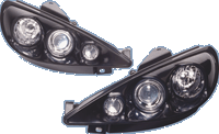 Faros Delanteros Kl 3d-Style Black Pe 206