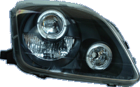 Faros Delanteros Kl Ho Prelude 97- Black + Halorims