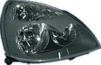 Faros Delanteros Kl Re Clio Ii 01- Black/Clear (H7/H