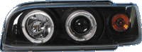 Faros Delanteros Kl Vo 850 92-97 Black + Halorim