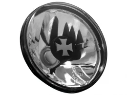 Faros Vw Golf I Iron Cross Cap _ Lente Cristal