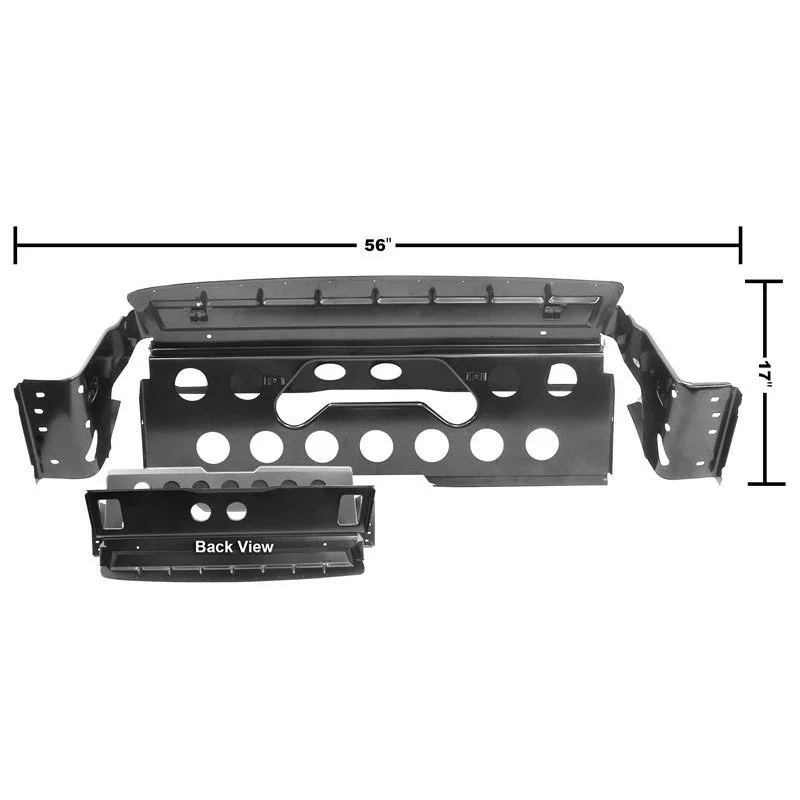 Soporte asiento - pared trasera, Cabrio 64-68