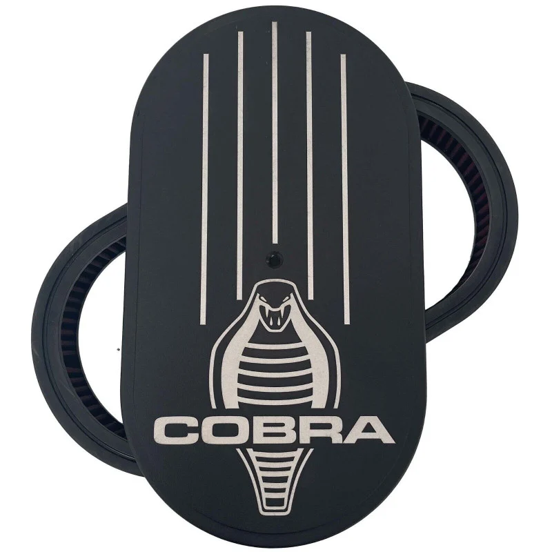 Ford Shelby Cobra Negro 15" filtro de aire