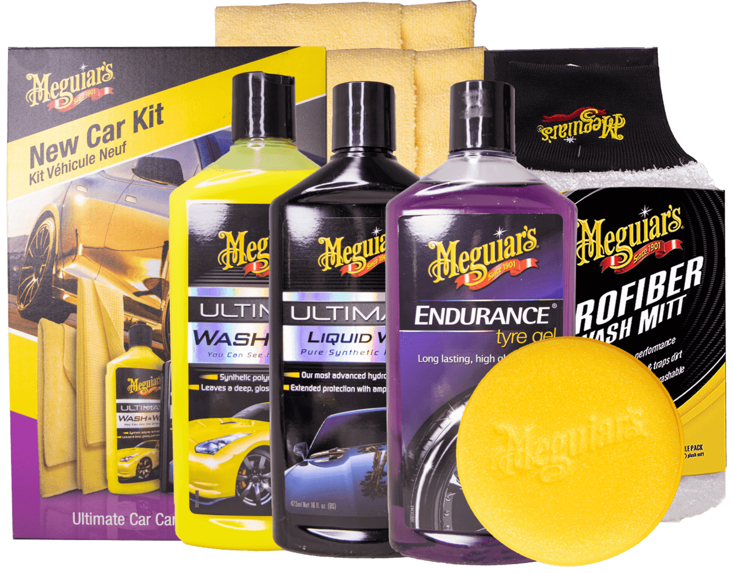 Meguiar's New Car Kit - Para mantener el coche como nuevo
