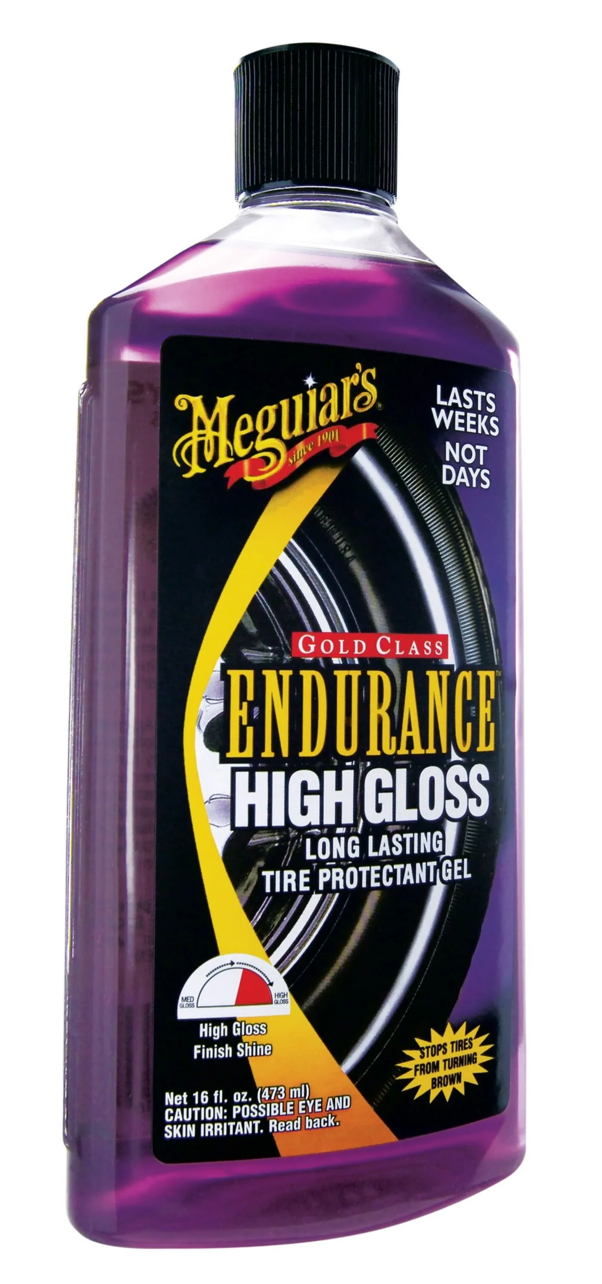 Meguiar's Endurance High Gloss - Gel protector de neumáticos