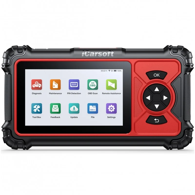 iCarsoft HD V4.0 – Máquina de diagnóstico multimarcas para camiones 24 V y 12 V