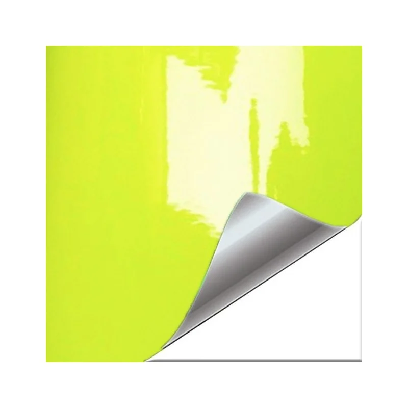 ICR® Vinilo Verdoso Amarillo fluorescente Brillo