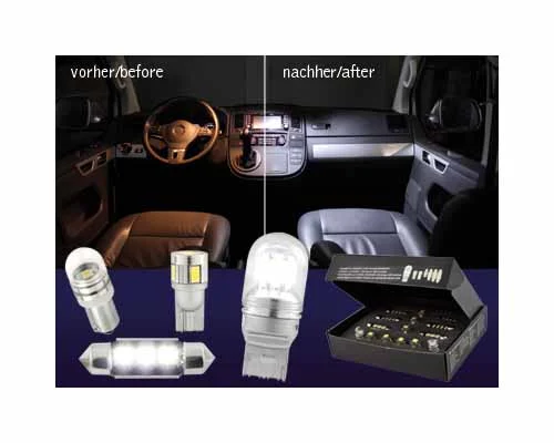 Set Bombillas Led De Interior Para Seat Leon 1p 04-08