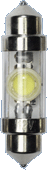 Iluminacion Led 'Xenon' White 10x37 Festoon 1pc