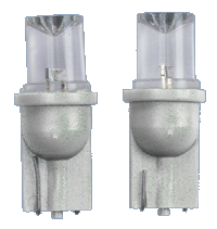 Iluminacion T-10 Led Wedge Bulb S.White 12v 2p/
