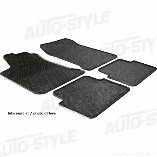 Alfombrillas Goma Seat Ateca 5/2016- (T Profile 4-Piezas + Mounting Clips)