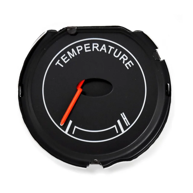 Indicador de temperatura en el medidor 67-68