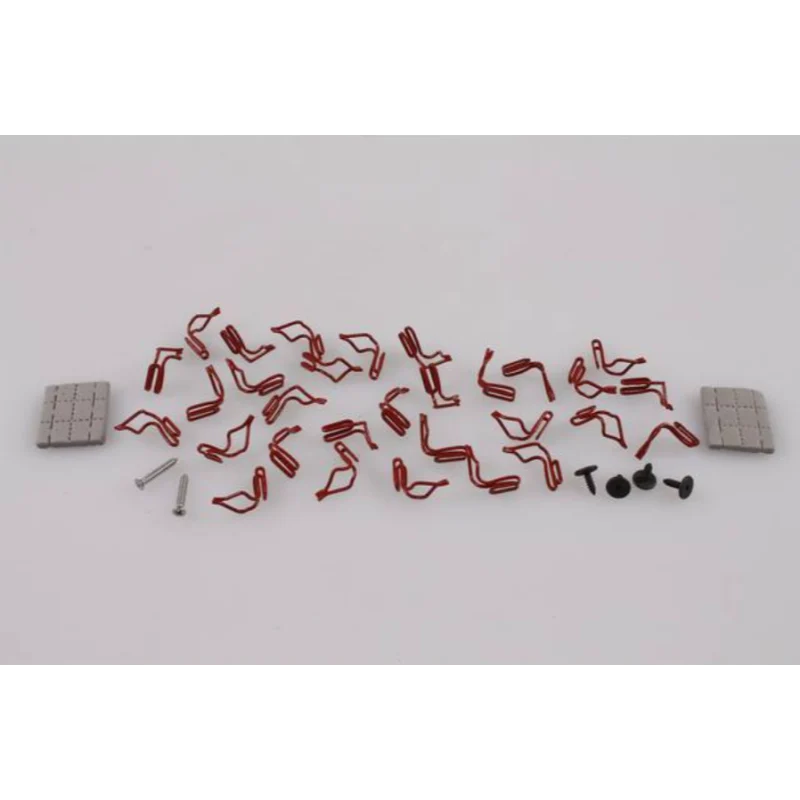 Juego de clips, pasadores con arandelas y tornillos para paneles de puerta 65-66