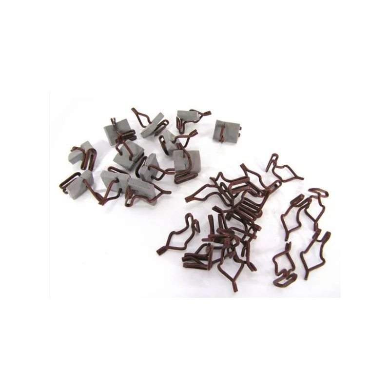 Juego de clips, pasadores con arandelas y tornillos para paneles de puerta, Estándar 65-66
