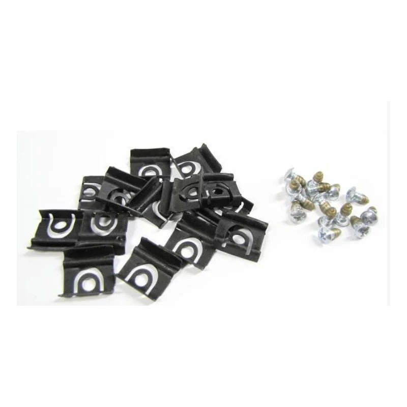 Juego de clips y tornillos para la fijación de los embellecedores del parabrisas del Cabrio 65