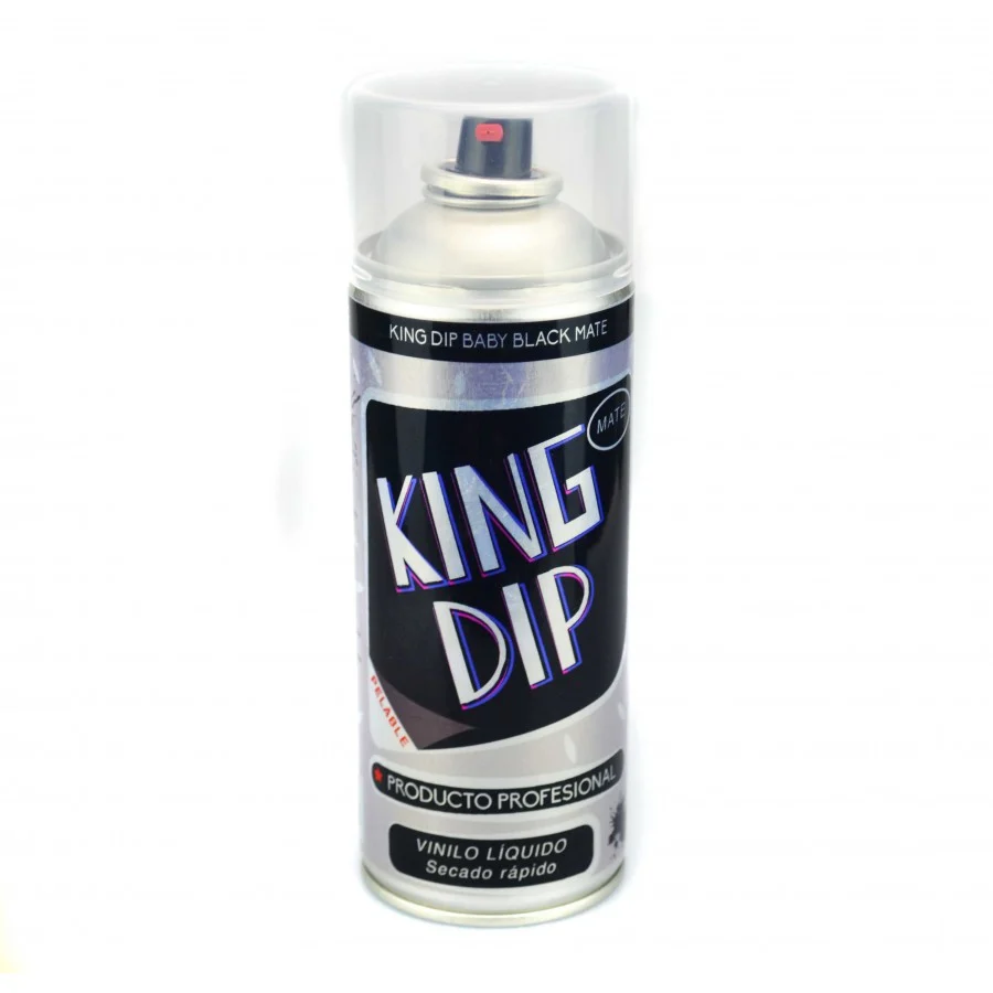 King Dip® Vinilo Líquido Negro Mate