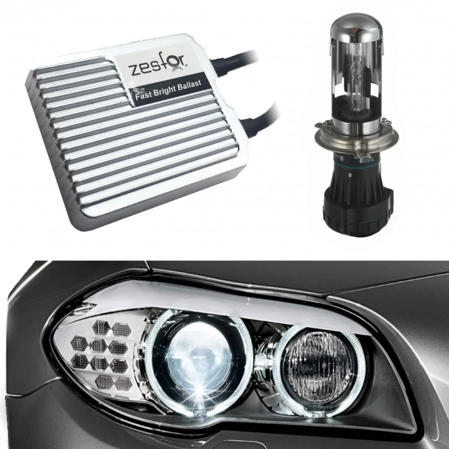 Kit bi-xenon H4 6000k o 4300k - Tipo 3 SLIM 55W