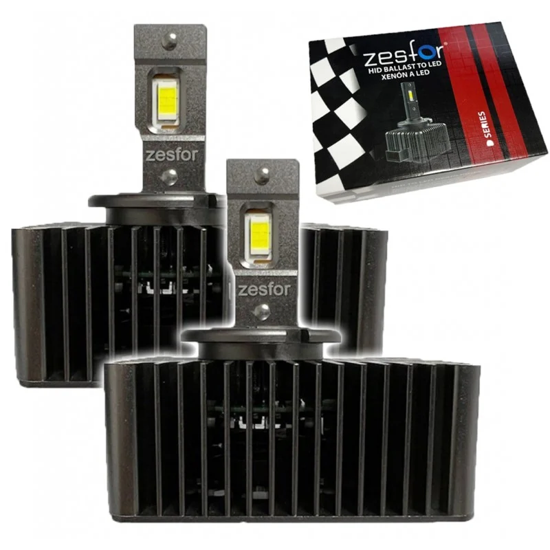 Kit LED D5S Xenon/LED (sin adaptación) 6000 lúmenes - Black Edition