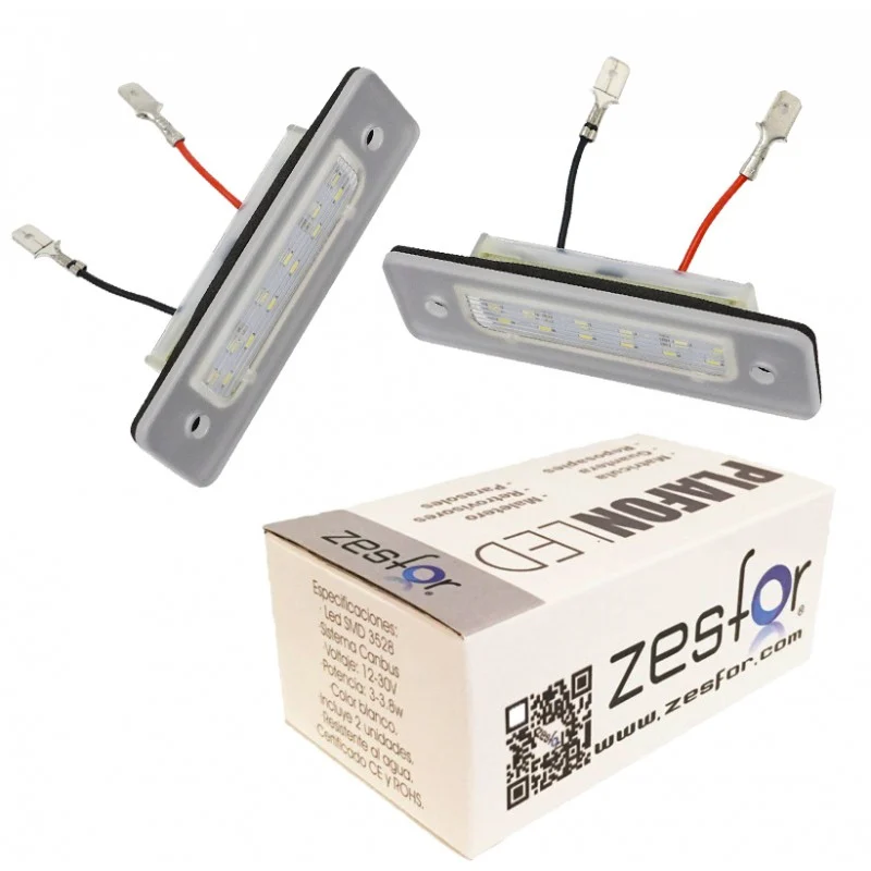 Kit de 2 plafones de matrícula LED BMW Serie 5 E12 (1972-1981)