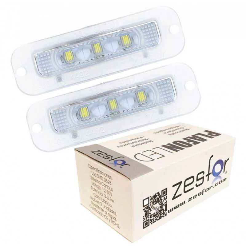 Kit de 2 plafones de matrícula LED Mercedes-Benz Clase G W463 (1990-2011)
