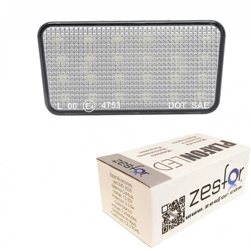 Kit de 2 plafones de matrícula LED Volkswagen Passat B5 (1997-2000) No restyling