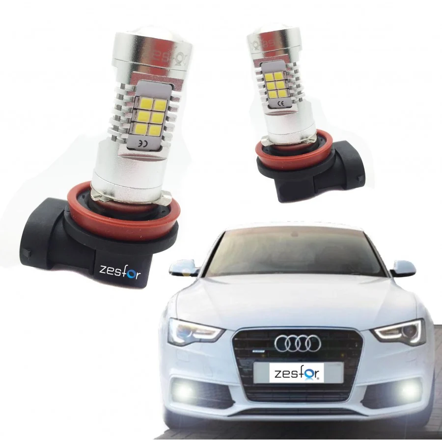ZesfOr® Kit de bombillas Antinieblas LED H8 60 Watios Canbus