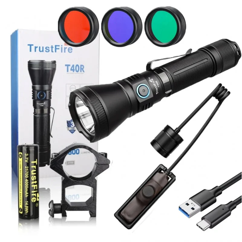 Kit linterna T40R Trustfire
