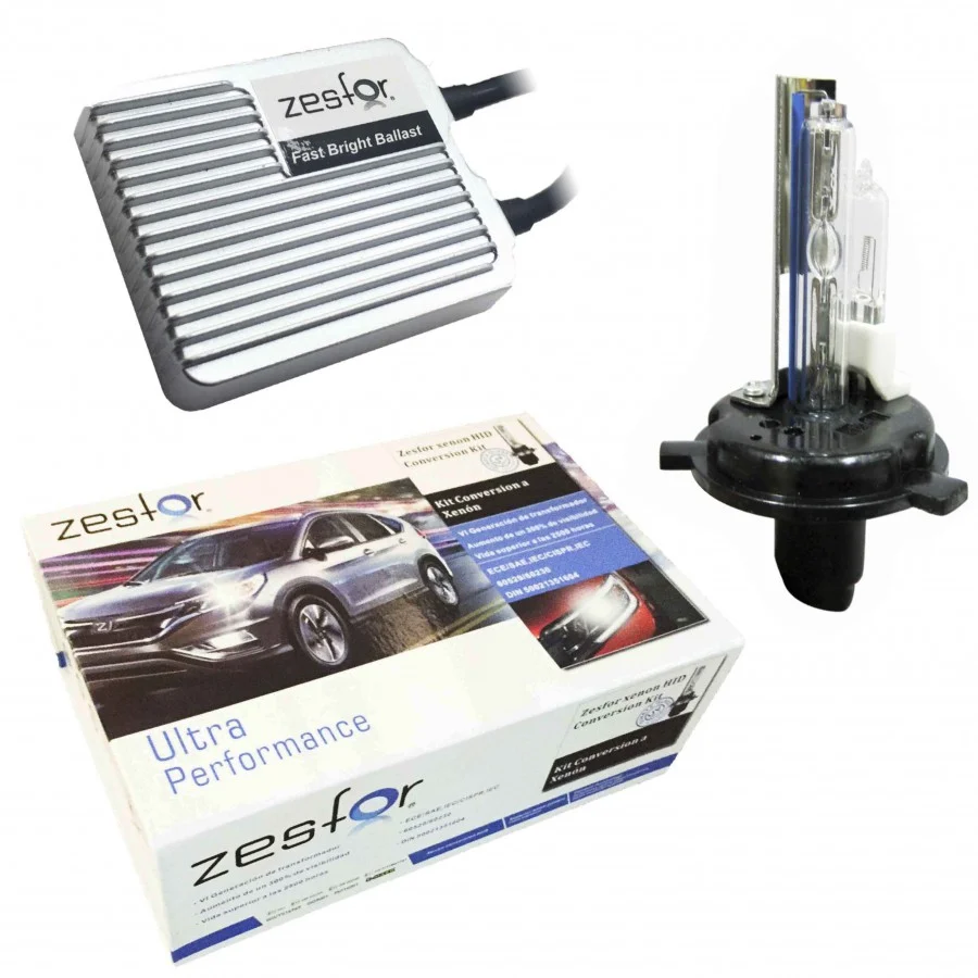 Kit xenon H4 6000k o 4300k - Tipo 2 SLIM 35W