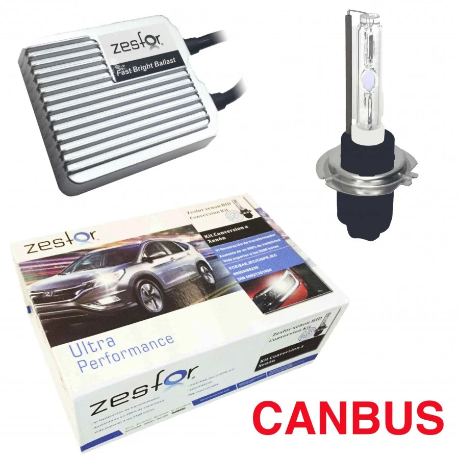 Kit xenon H7 6000k, 8000k o 4300k - Tipo 5 CANBUS 35W