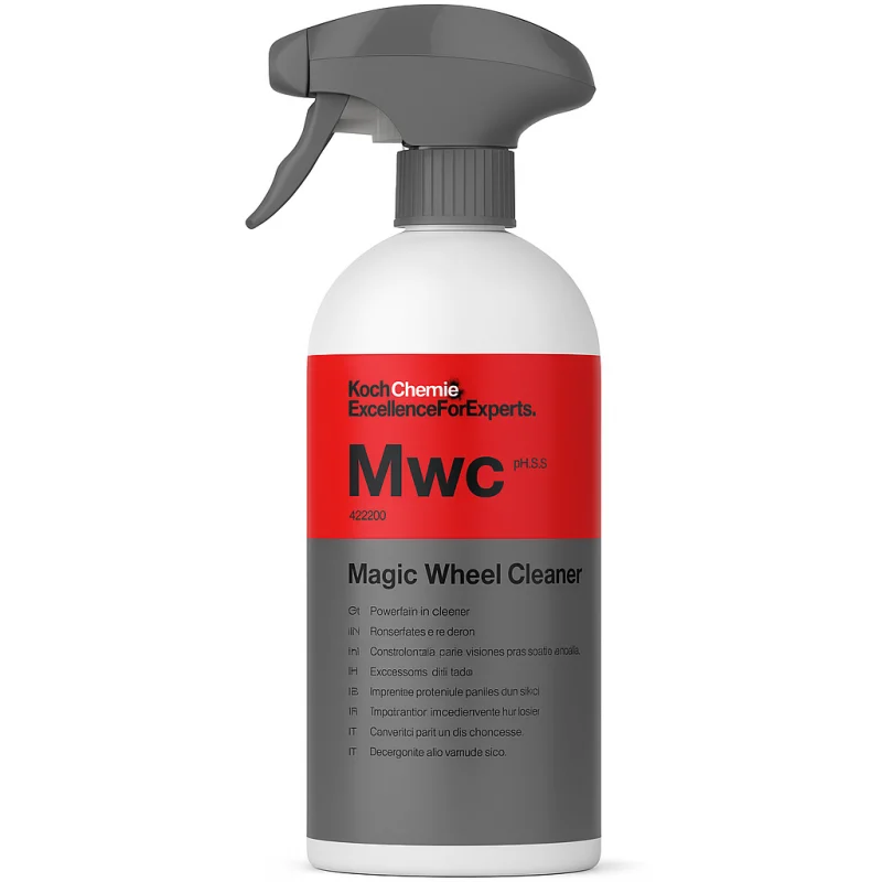 Koch Chemie MWC Magic Wheel Cleaner – Limpiador potente de llantas sin ácidos