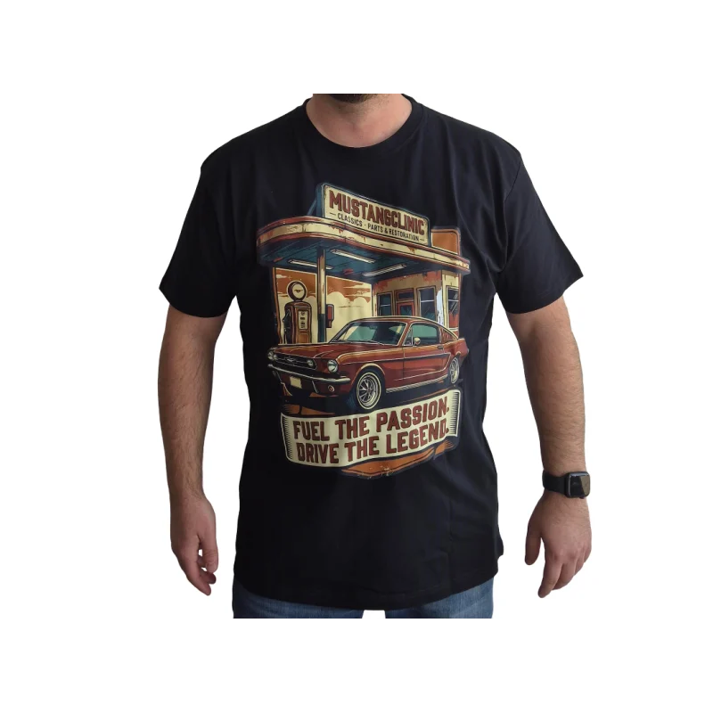 T-shirt Ford Mustang "Alimenta la pasión, conduce la leyenda"