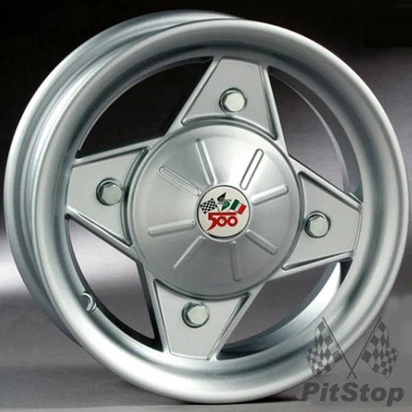 Llanta Replica 5x12 Fiat 500 Clasico Ancale 4x190 Et 26