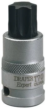 Llave De Vaso 1/2" Con Punta Torx T70 X 55mm
