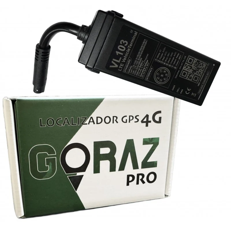 Goraz® Localizador GPS para coche con cortacorrientes electrónico - Versión 2026 con 4G