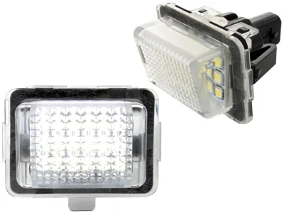 Luz De Matricula Led Mercedes Benz W204, W212,C216, C207, W221 12+