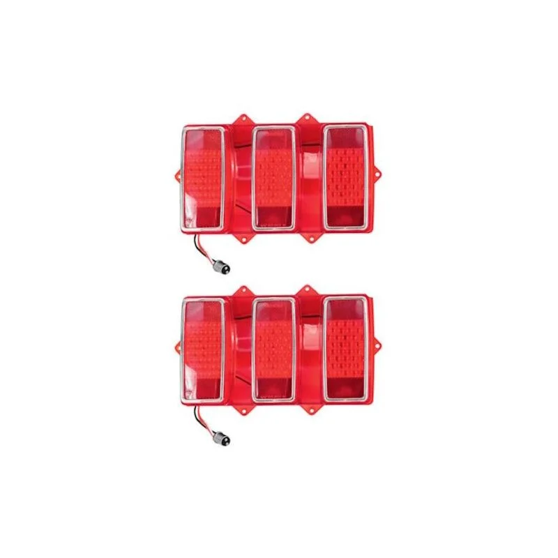 Luces traseras LED de 69 LED, par
